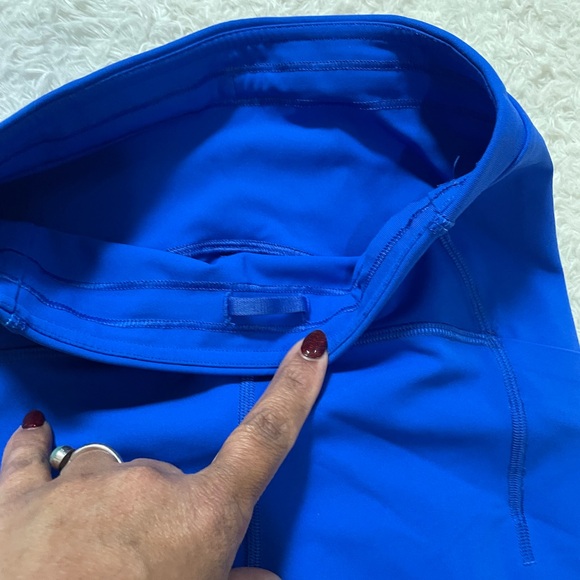 Lululemon Blue High-Waisted Leggings - Picture 6 of 11